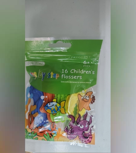 חוט דנטלי לילדים מגיל 6