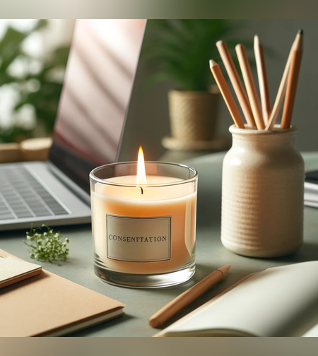 קוביות שעווה עם שמנים אתריים לריכוז