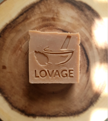 סבון פנים טבעי עם חימר אדום ים תיכוני