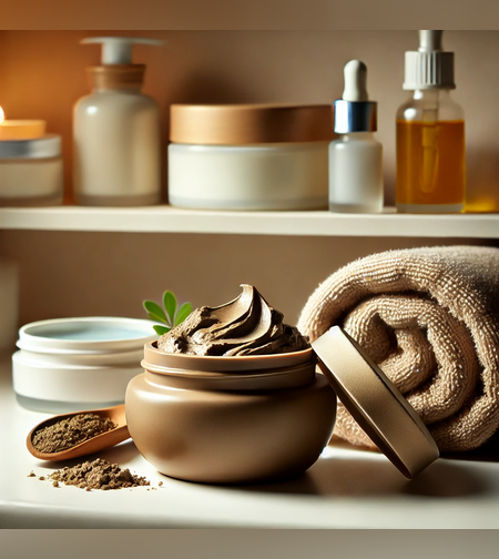 מסיכת חימר טבעי לעור יבש