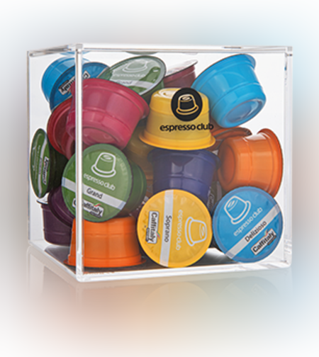 קוביית אחסון לקפסולות