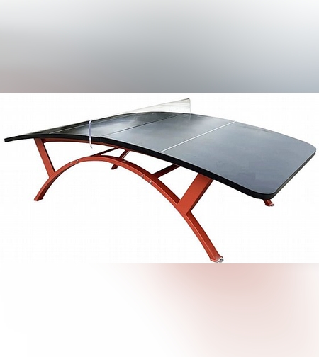 שולחן טניס רגל FLY-BALL חוץ מעוקל ברזל