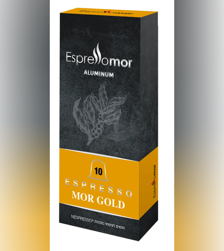 קפסולות אספרסו מור גולד Mor GOLD