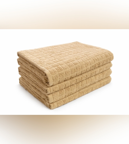 מגבת גוף מילאנו חום/בז