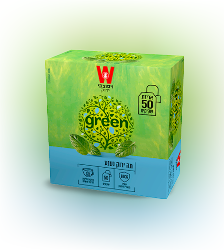תה ירוק נענע 50 שקיקים