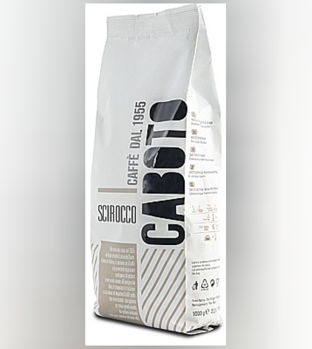 פולי קפה caffe caboto Scirocco 1kg