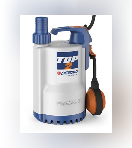 משאבה טבולה גובה 0 - Pedrollo Top 2