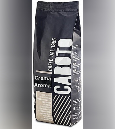 פולי קפה caffe caboto Crema & Aroma 1kg
