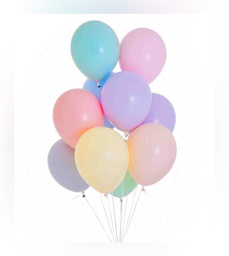 בלון הליום פסטל