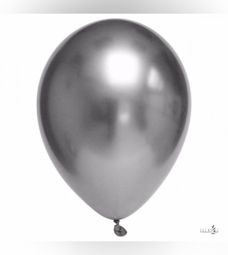 בלון הליום כרום אפור