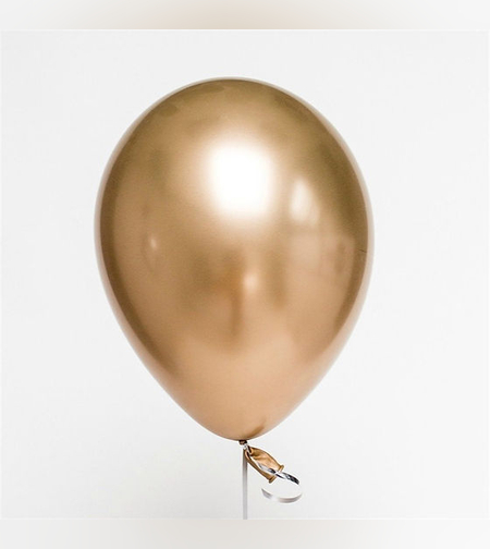 בלון הליום כרום זהב