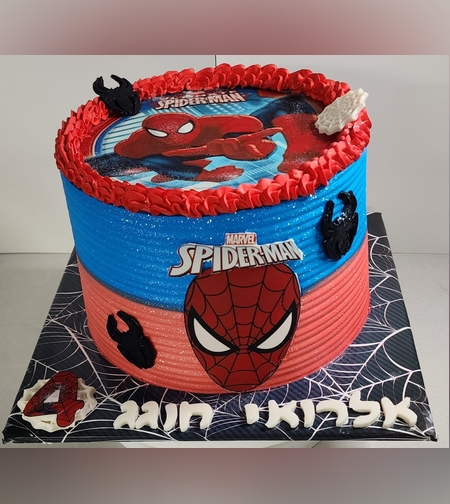 עוגה מעוצבת ספיידרמן 🕷