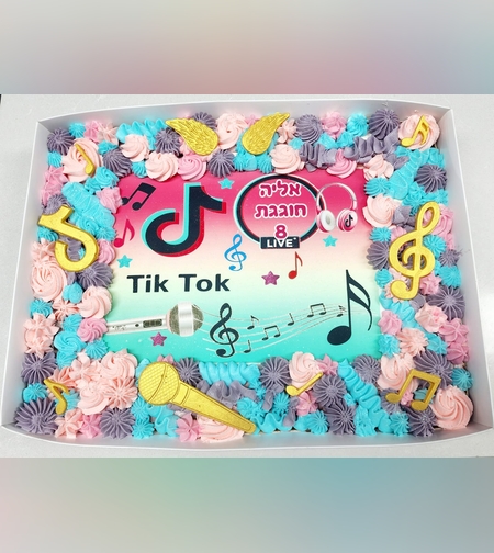 עוגת טיק טוק Tik Tok