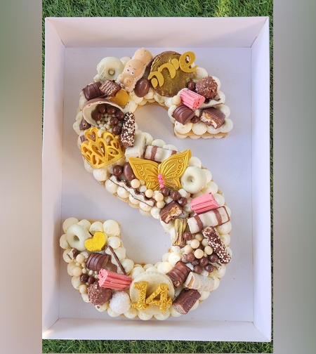 עוגת מספרים / אותיות A3