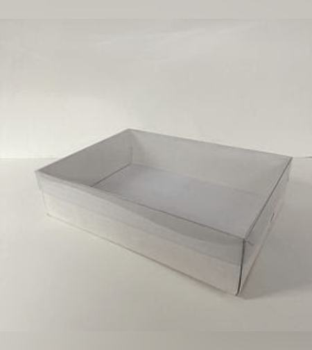 קופסא מכסה שקוף לעוגה A4