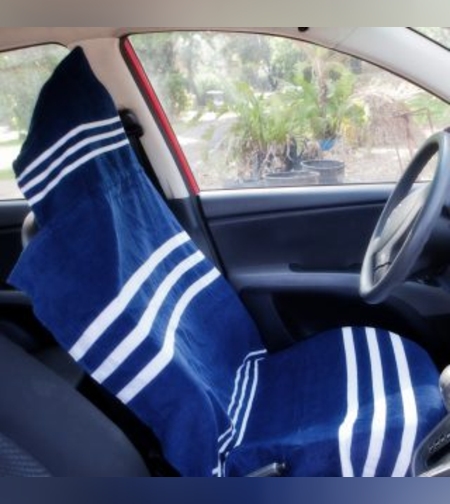 מגבת חוף עם קפוצ’ון וכיסוי מושב – רובין