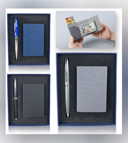 סט ארנק שולף כ.א ועט