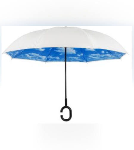 מטריה הפוכה – שמיים