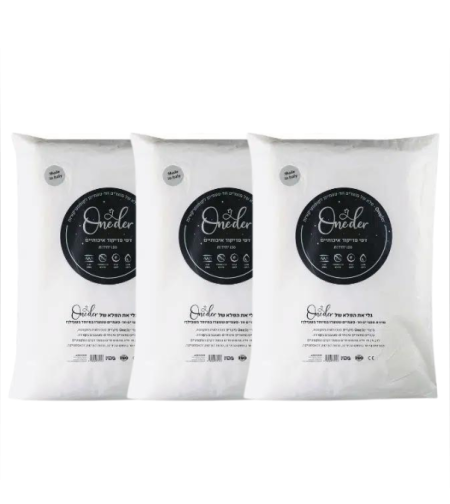 3 חבילות נייר פדיקור ONEDER