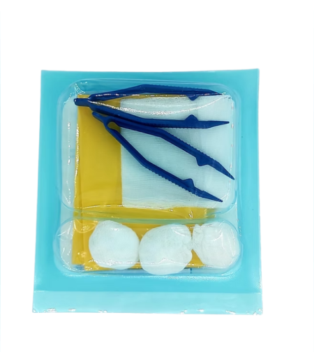 סט החלפת תחבושת סטרילי חד פעמי