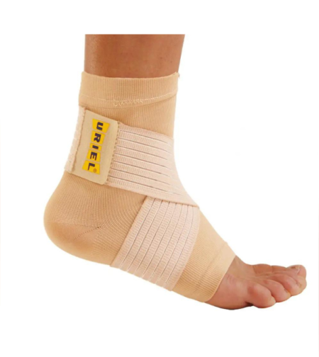 +ITEM 34 – מגן קרסול עקב סגור+רצועת הידוק נוספת