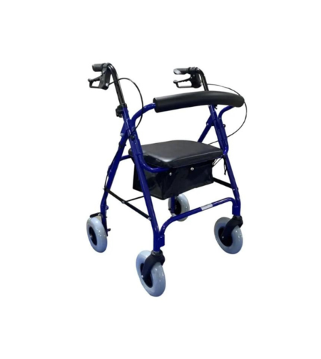 רולטור 4 גלגלים קל משקל כחול