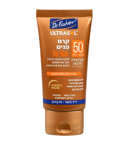 אולטרסול קרם פנים SPF50 TO-GO