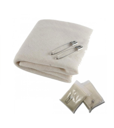 משולש בד עם סיכת ביטחון לקיבוע