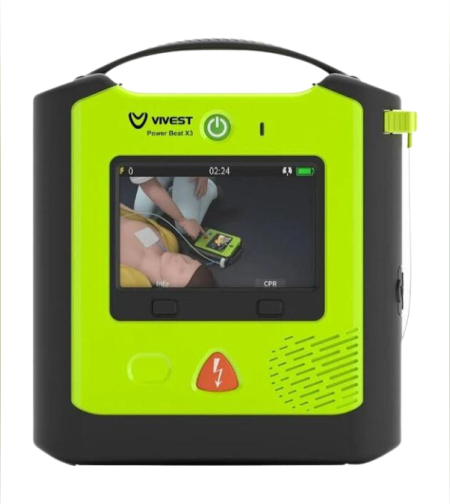 דפיברילטור VIVEST PowerBeat X3