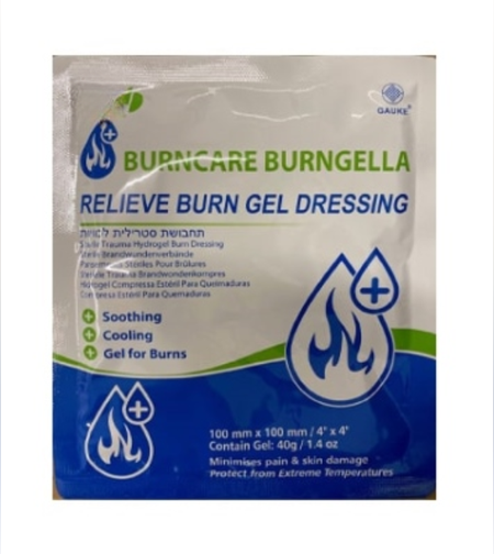 פד ג'ל לכוויות BurnCare
