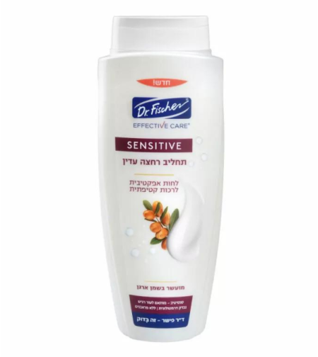 אפקטיב קר סנסיטיב תחליב רחצה עדין מועשר בשמן ארגן