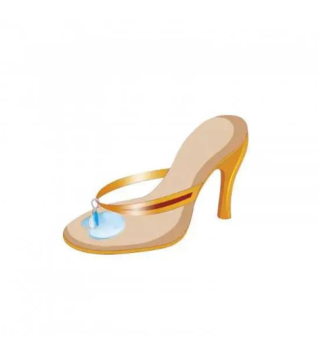 ITEM LF371 – ריפוד סיליקון לנעלי אצבע