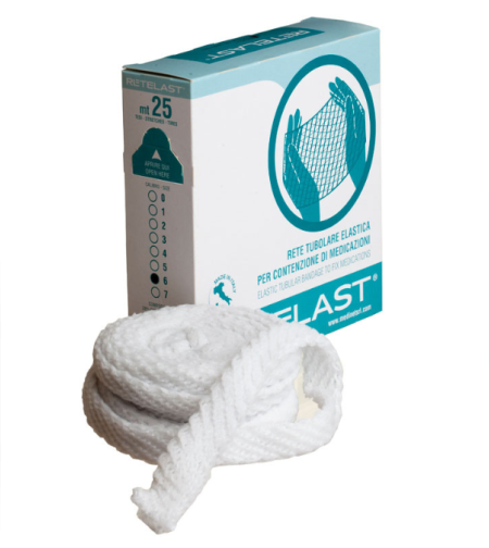 רשת חבישה אלסטית RETELAST מס 6 מחזיקה תחבושת על החזה גב והבטן