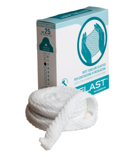 רשת חבישה אלסטית RETELAST מס 2 מחזיקה תחבושת כף רגל