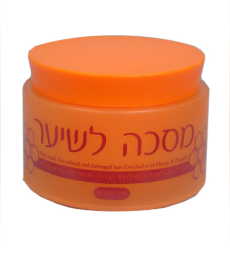 מסיכת הזנה לשיער - דבש ופרופוליס