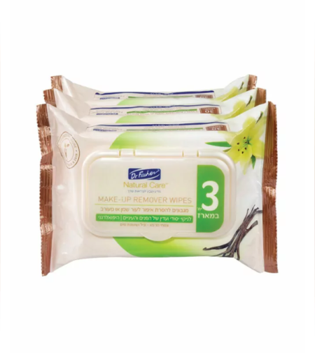 נטורל קר מגבונים להסרת איפור לעור שמן 3*30
