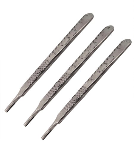 3 יחידות מחזיק להב כירורגי 3 מתכת