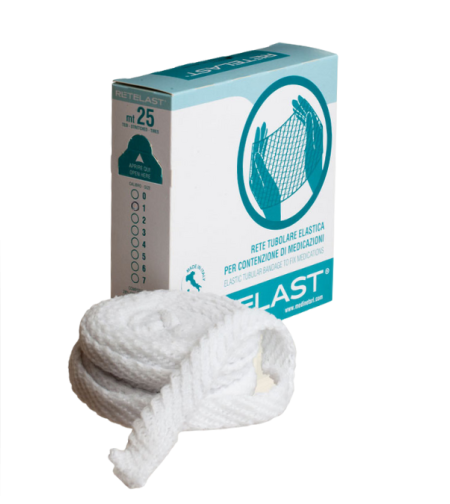רשת חבישה אלסטית RETELAST מס 10 מחזיקה תחבושת על אזורים גדולים במיוחד.