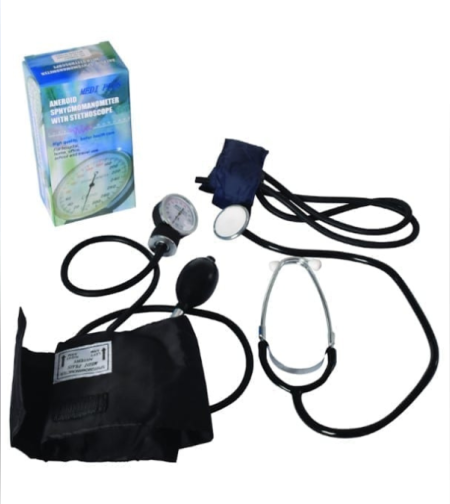 מד לחץ דם ידני עם סטטוסקופ MEDI PLUS
