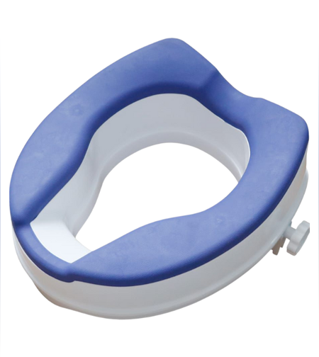 הגבהה לאסלה  מרופדת סליקון 10 ס