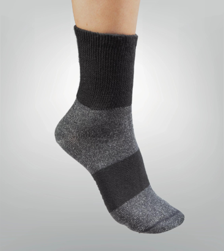 גרבי בריאות מכותנה סרוגה לחורף - 390B