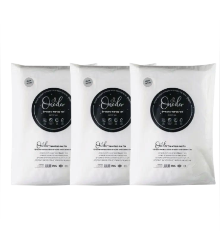 3 חבילות נייר מניקור ONEDER