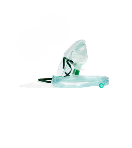 מסכת חמצן מבוגר עם שקית העשרה 100% - קרטון 100 יחידות.