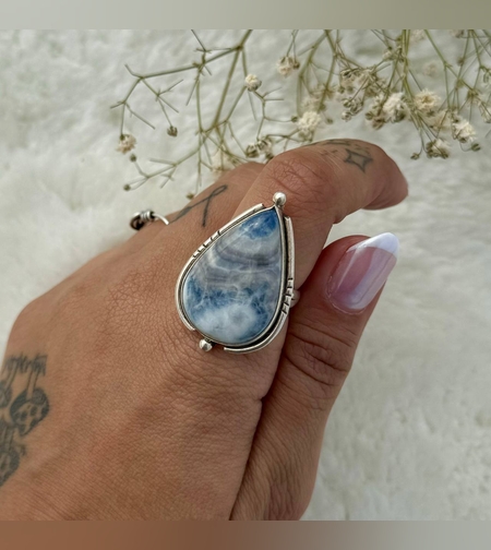 טבעת אופל כחולה פרואנית I