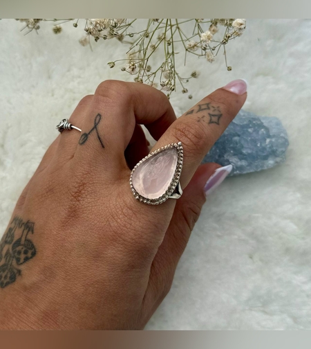 טבעת רוז קוורץ I