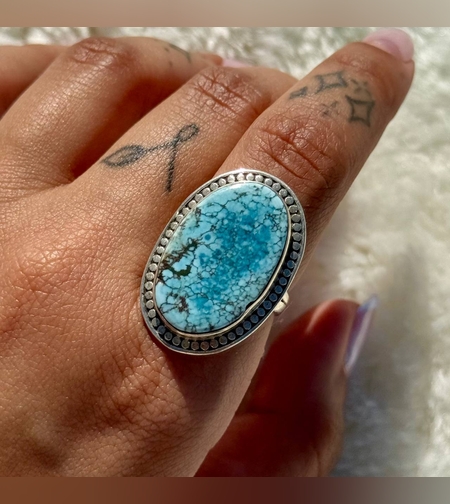 טבעת טורקיז טיבטית VII