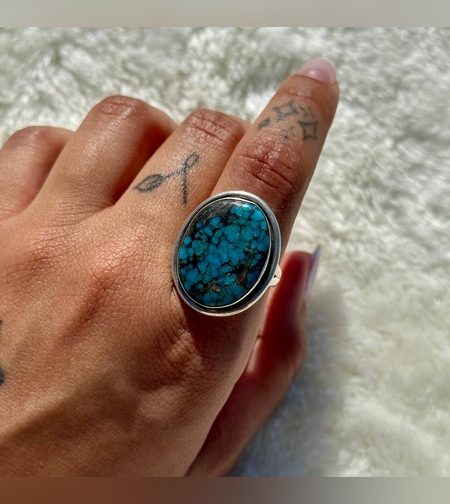 טבעת טורקיז טיבטית VIII