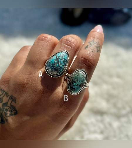 טבעת טורקיז טיבטית VI