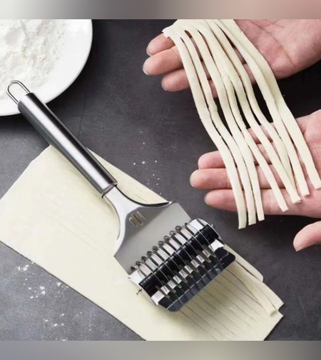 רולר מנירוסטה לחיתוך בצל ושום ירקות אטריות