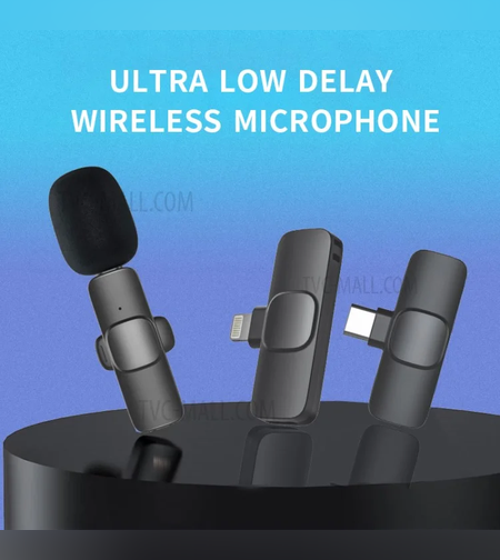 מיקרופון אלחוטי לנייד- למצלמה - צילומי וידאו: